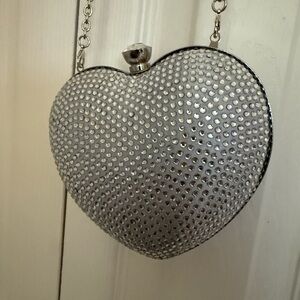 Crystal Heart Evening Clutch - Silver
Charming Charlie